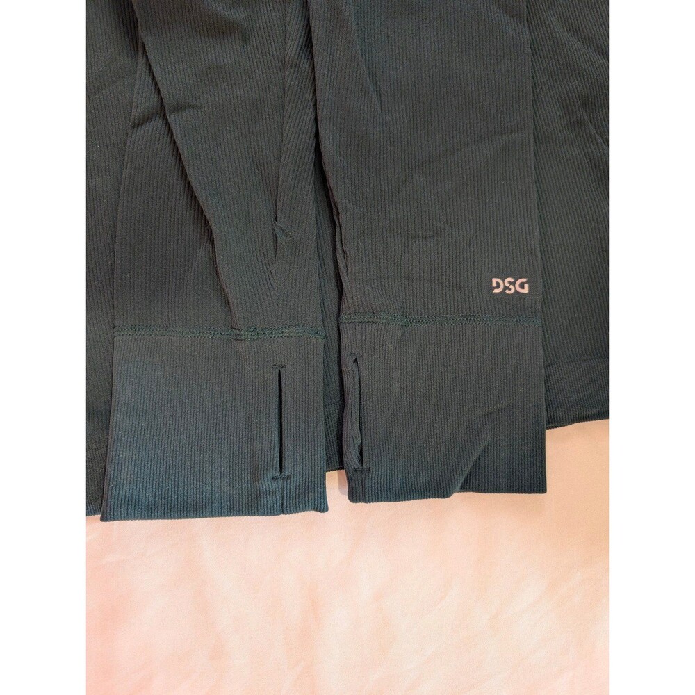 Women's DSG Momentum Seamless Ribbed Half Zip Sweater Dark Green XXL - Picture 5 of 6